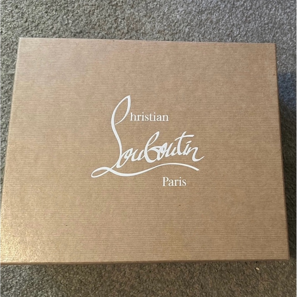 Christian Louboutin Logo Shoe Box w/ dust bags- BRAND NEW